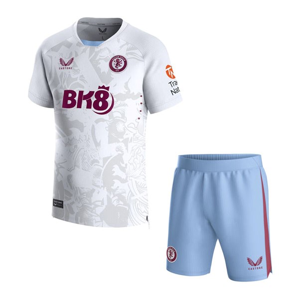 Camiseta Aston Villa Segunda Equipación Niño 2023/2024